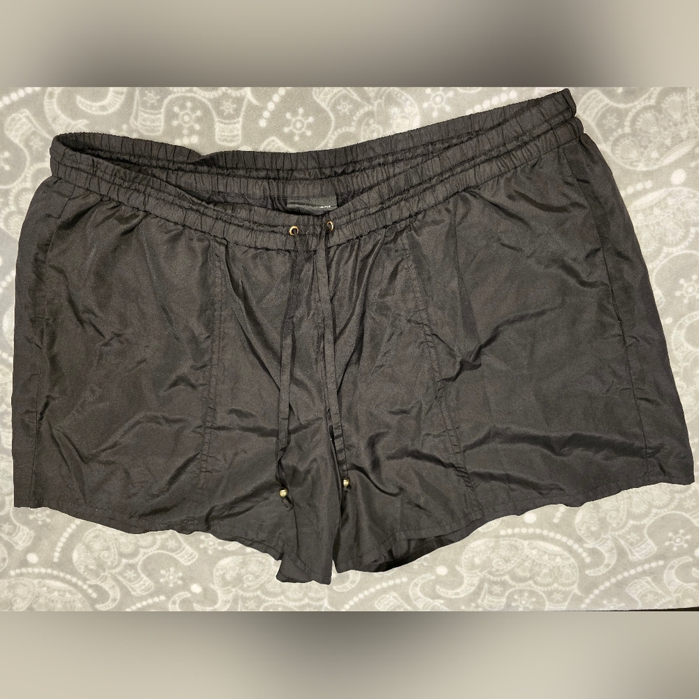 Lane Bryant Black Athletic Shorts, 18/20